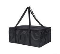 Bolsa Térmica Oxford Grande 60x40x25cm para Picnic(60 * 40 * 35cm Black) | Tela Oxford , aislamiento tÃ©rmico prolongado, para ideal picnic familiar, asas ergonÃ³micas, negro moderno