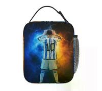 Bolsa térmica para almuerzo i1663, producto del fútbol de Lionel Messi, Argentina, caja de comida Y2K,