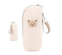Bolsa Térmica para Biberón | Bolsa Enfriadora para Biberón con Diseño De Oso | Tote Portátil para Transporte Exterior | Conservación Y Almacenamiento De Leche Materna Y Alimentos para Lactancia