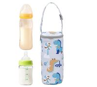 Bolsa térmica para botella - Bolsa isotérmica portátil para botella, bolsa térmica para exterior | Bolsas multifuncionales para enfriador de leche materna con correa