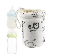 Bolsa térmica para botellas de agua de cristal aislado, para botellas de bebidas, para camping Weiting