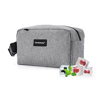 Cerbonny Bolsa térmica pequeña congelable para el trabajo, escuela, viajes, a prueba de fugas, aislada, sin PVC, sin BPA, impermeable, fácil de limpiar
