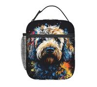 Bolsa Termica Perro Golden Doodle Porta Alimentos Frescura Lunch Bag Trabajo Bolsa Comida Para Camping Work Viajes