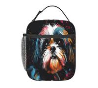 Bolsa Termica Perro Shih Tzu Bolso Nevera Frescura Bolso Comida Trabajo Bolsa Comida Para Escuela Hombre Y Mujer Work