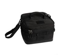Bolsa térmica plegable de 8 L aislada para el almuerzo compacta | Oxford de alta densidad 900D, resistente al desgarro, a prueba de salpicaduras de agua, construcción resistente, duradero