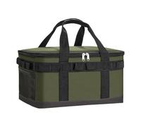Bolsa térmica portátil, bolsa térmica aislada, 15.6 x 10.0 x 8.25 pulgadas, bolsa de almacenamiento de hielo reutilizable para camping, playa, picnic, viajes, barco, kayak, golf y uso al aire libre