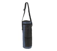 Bolsa térmica térmica de 2 litros, con cremallera para vino, para bebidas, viajes, picnic (azul)