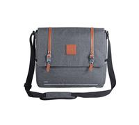 Bolsa tipo mensajero para bicicleta Zéfal Urban Messenger Bag 11L con fijación al portabultos ( Gris / 11 L )