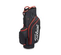 Titleist Cart 14 Black/Black/Red Bolsa para carrito de golf