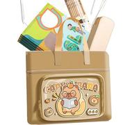 Bolsa Tote Libro, Organizador De Lápices Animal, Gran Capacidad Impermeable Con Cremallera Bolsa Tote Para Niñas Niños Estudiantes Trabajo Viajes Vacaciones Playa Escuela Picnic Fin De Semana
