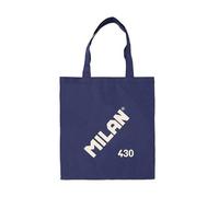 Bolsa Tote - tamaño 50x38x41cm, asa Larga de 27cm, Tejido Ripstop, Color Azul Oscuro. Ideal para Uso Diario y Resistente.