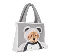 Bolsa transportadora para Gatos | Bolsa portátil de con Forma de Oso - Transportador de Cuerpo de Gato | para Coche, avión, Aeropuerto, Salida, Compras, Viajes, Visita al Veterinario, Caminata al