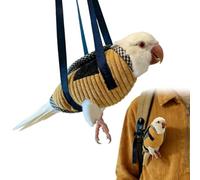 Bolsa transportadora para pájaros, chaleco restringido para loros, resistente a escapes, arnés para periquitos, cacatúa, mejillas verdes, traje de vuelo suave para pájaros, para uso diario al aire