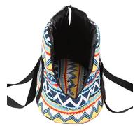 Bolsa Transportadora Tipo Bandolera para Perros S de Lona | Diseño Transpirable y Cómodo, Formato Elegante para Paseos, Viajes y Actividades Exteriores Cachorros
