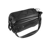 Bolsa Trasera para Bicicletas Organizador De Almacenamiento Para Alforja Y | 8,6 L Bolsa Impermeable Para Cuadro Trasero Con Carcasa Dura Ropa y Protector Solar Ciclismo