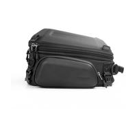 Bolsa trasera para motocicleta de 12L a 18L, expandible, rígida, tipo mochila, para motocross, alforja, equipaje Bolsa De Alforjas Para Moto(Carbon Black)