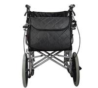 Bolsa trasera para silla de ruedas, bolsa impermeable para silla de ruedas, mochila para colgar en la espalda, bolsa de almacenamiento para hombres, mujeres, discapacitados, accesorios para silla de ruedas de ancianos (negro)