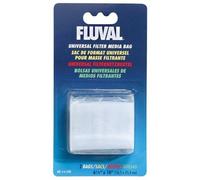 Fluval Bolsas universales para material filtrante 16,5 cm x 25,4 cm – 2 unidades