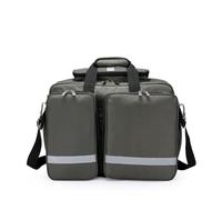 Bolsa vacía de suministros de emergencia, organizador de primeros auxilios con múltiples bolsillos para senderismo, camping, viajes y aventuras al aire libre, verde militar, 43*32*14cm