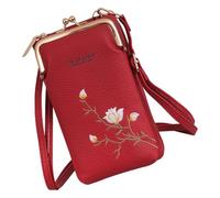 Bolsa vertical impermeable para propietario de teléfono, plan de cierre delgado, planificador de múltiples compartimentos para teléfono de existencia de ciudad, bolsas de hombro de gran capacidad