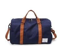 Bolsa Viaje Bolsa de Viaje de Gran Capacidad for Hombre, Equipaje de Mano, Bolsas de Lona de Viaje, Bolsas de Fin de Semana, Bolsas de Viaje multifuncionales for Mujer(Deep Blue)