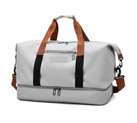 Bolsa Viaje Bolso de Viaje Oxford, Bolsos de Mano de Gran Capacidad, Bolsos de Equipaje for Hombres y Mujeres, Bolso de Hombro for Exteriores, Bolso Impermeable de Fin de Semana(Deep Gray 2)