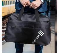 Bolsa Viaje Cabina Avion 50x35x20 cm (33L) Nero Minimalista Bolsa de Viaje Bajo el Asiento Ligera y Duradera. Equipaje de Mano Ryanair Cabin Bag Travel Bag, Bolso Hopital: Hombre y Mujer