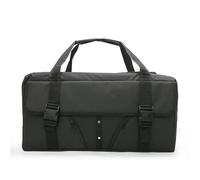 Bolsa Viaje Mochila al Aire Libre Impermeable Bolsa de Transporte Grande Engrosada Oxford Movimiento Embalaje edredón Almacenamiento Bolso de Viaje(Black)