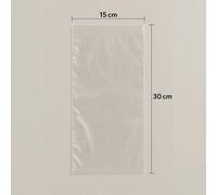Bolsas 15x30 cm plásticas Transparentes - Paquete Kilo para Mercado y Alimentos