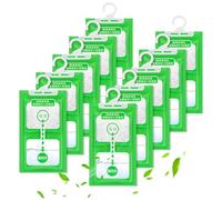 Bolsas Absorbentes de Humedad para Armario, Juego de 10 Bolsas Deshumidificadoras para Colgar, Absorbe Humedad Armarios, Juego Antimoho Absorbente de Humedad para la Habitación, Bolsas