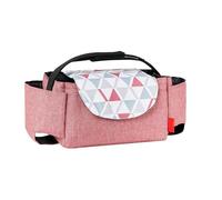 Bolsas aislantes for botellas de leche for niños, bolsa de almacenamiento for mamás, colección de cosas for niños, accesorios for cochecito, cuidado de niños(Red Triangle)