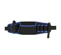 Bolsas ajustables para cinturón de herramientas con materiales de diseño transpirables, organizadores de equipo de camping para un uso cómodo durante todo el día, Cintura de taladro eléctrico, Azul