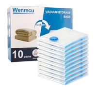 Bolsas al vacío para ropa, 10 unidades, reutilizables, bolsas de almacenamiento al vacío, con bolsas herméticas y que ahorran espacio (30x40cm)