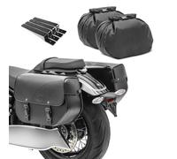 Bolsas alforjas KY + Soportes para Kawasaki Vulcan S/ Café