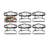 Bolsas Almacenaje Juguetes 6 Bolsitas Transparentes Para Ladrillos Con