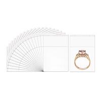 Bolsas autoadhesivas transparentes de 300 piezas de celofán de 1.5 x 1.5 pulgadas, bolsas de celofán de polietileno OPP de 1 mil para joyas, anillos, aretes, monedas, botones, otras piezas pequeñas