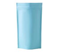 bolsas autopercladas, 100 bolsas de aluminio Mylar con cierre hermético, tipo stand-up, muesca for abrir fácilmente, multicolor, varios tamaños(Pink Blue,12x20cm)