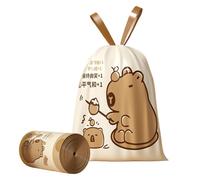 Bolsas Basura - 45x45cm Bolsas Con Cordón | Cocina Altas - PE Engrosado Resistente Rasgado Impermeable, Eliminación Residuos Confiable Para Baño Hogar Oficina Dormitorio Apartamento Hotel 50pcs