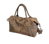 Bolsas casuales para mujer, bolsa de hombro deportiva, vintage, gran capacidad, bolsa de pecho para golf, trabajo, aeropuerto, compras, viajes de negocios, deportes, A, Refer to description