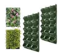 Bolsas colgantes de riego automático para jardín vertical, ideales para jardinería de balcón en interiores y exteriores, fácil instalación, perfectas para decoración del hogar y el jardín