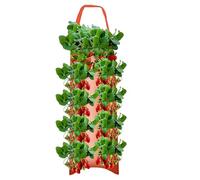 Bolsas Colgantes Para Cultivar Fresas, Macetero De Pared Con 4 O 10 Agujeros Para Jardín Exterior, Bolsas Verticales Para Cultivar Patatas, Bolsa De Tela Para Plantar Tomates, Rosas, Zanahorias