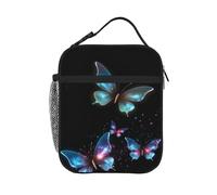Bolsas Comida Mariposas Estrellas Polifuncional Bolsas de Refrigerios Portátil Lancheira Termicas para Mujer Viaje Picnic