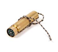 Bolsas compactas de latón impermeables, soporte para brújulas de supervivencia, para senderismo, mochilas, esenciales, resistentes a la intemperie, organizador de herramientas de camping