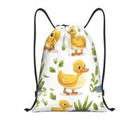 Bolsas con Cordón Animales De Pato Lindos Bolsa De Cuerda Luz Mochila con Cordón Durable Drawstring Bag para Escuela Playa Vacaciones