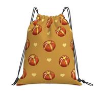 Bolsas con cordón con estampado de pan mantequilla, mochilas deportivas y de gimnasio, perfectas para baloncesto, yoga, viajes y mucho más