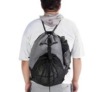 Bolsas con Cordón de Baloncesto | Mochila Impermeable para Deportes - Gran con Cordones para Camping Piscina Voleibol Viaje