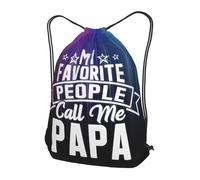 Bolsas con Cordón Mis Personas Favoritas Me Llaman Papá. Bolsa De Cuerda Durable Mochila con Cordón Moda Bolsa De Cuerdas para Natación Escuela Vacaciones