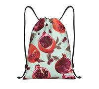 Bolsas con Cordón Patrón De Granada Bolsa De Cuerdas Moda Mochila Cuerdas Ajustable Mochila con Cordón para Vacaciones Escuela Playa