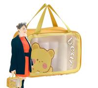 Bolsas cosméticas para Mujeres, Bolsas de tocador para Viajar, Bolsa de Almacenamiento de Viajes POUNTA DE DUTA DE TOSA DE LA Gran Capacidad, Paquete cosmético de Bolsa de champú con Asas para de