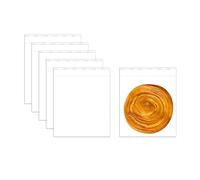 Bolsas cuadradas transparentes de celofán resellables de 7 x 7 pulgadas, 200 bolsas de OPP autosellantes, bolsas de celofán de plástico fresco para panadería, velas, jabón, galletas, 7 tamaños a